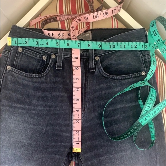 J. Crew Point Sur High Rise Jeans in Grey Black - Picture 9 of 10